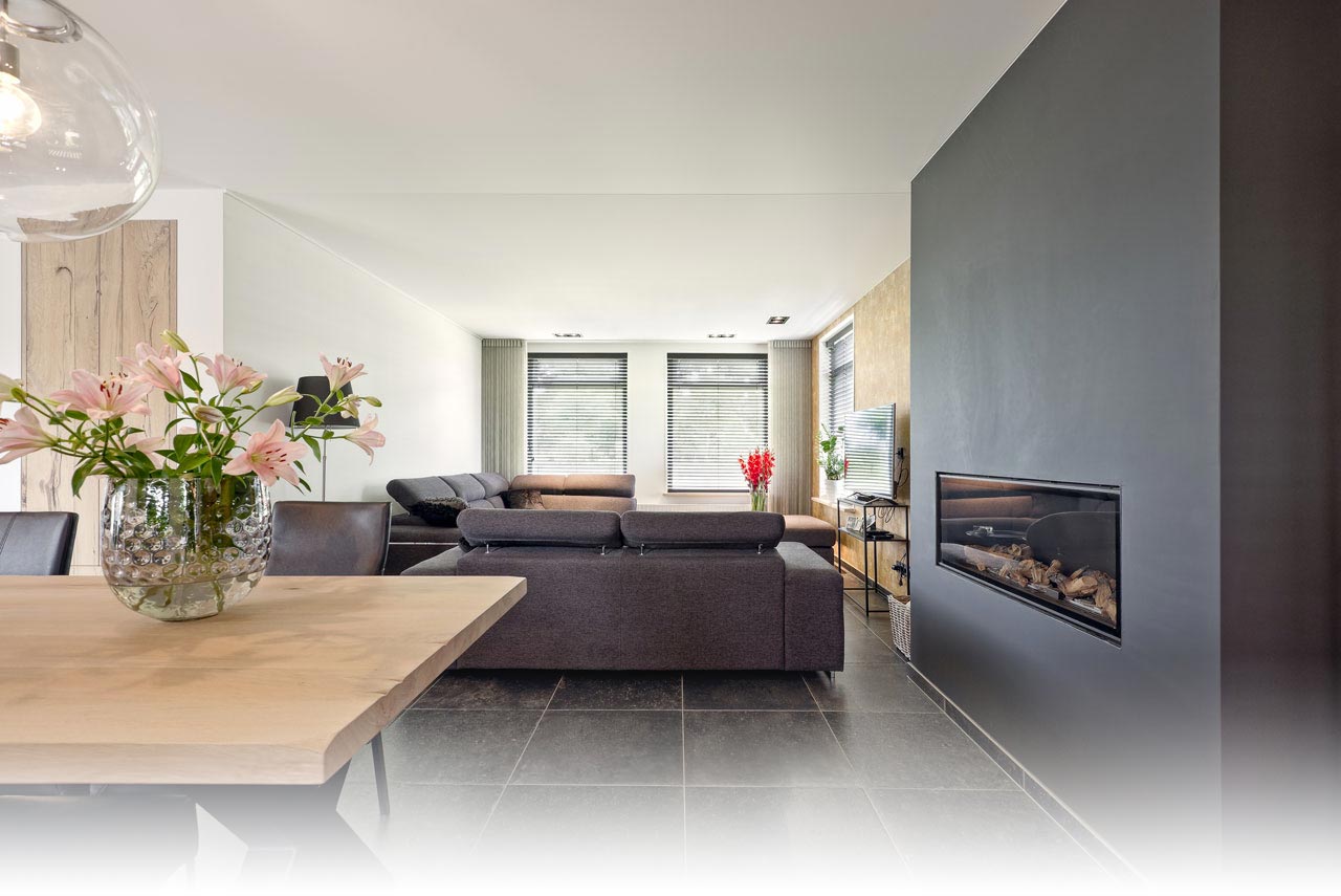 Perfekte Decke im Wohnzimmer - Plameco Spanndecken Hamburg